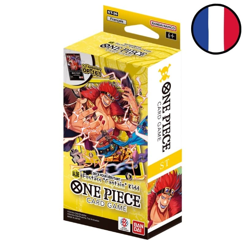 Yellow Starter Deck Eustass "Captain" Kid ST-36 - One Piece FR