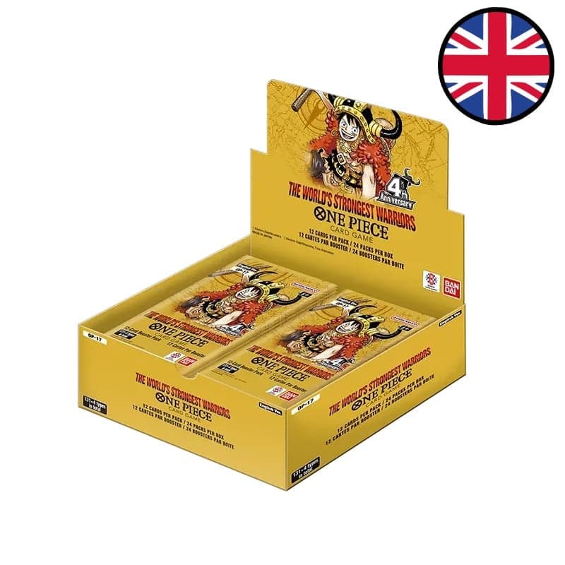 Display de 24 boosters OP-17 Les Guerriers Les Plus Puissants Au Monde - One Piece EN
