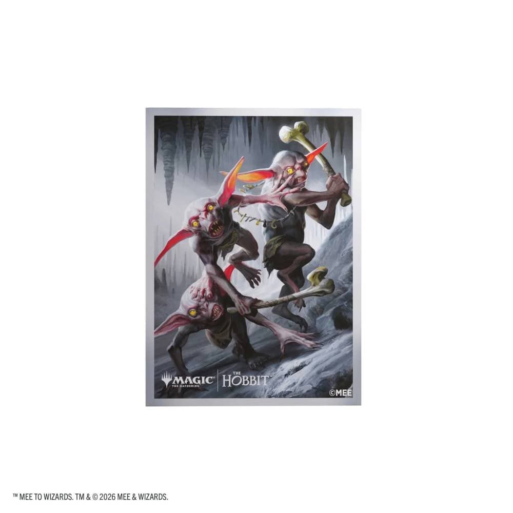 105 Pochettes Premium Art Le Hobbit 66 x 92 mm - Gobelin et Armée - Gamegenic