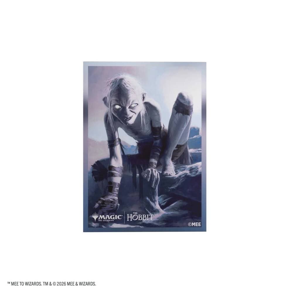 105 Pochettes Premium Art Le Hobbit 66 x 92 mm - Gollum, maître des énigmes - Gamegenic