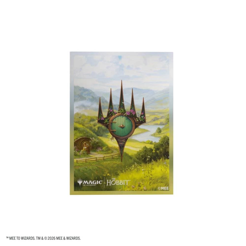 105 Pochettes Premium Art Le Hobbit 66 x 92 mm - La Comté - Gamegenic