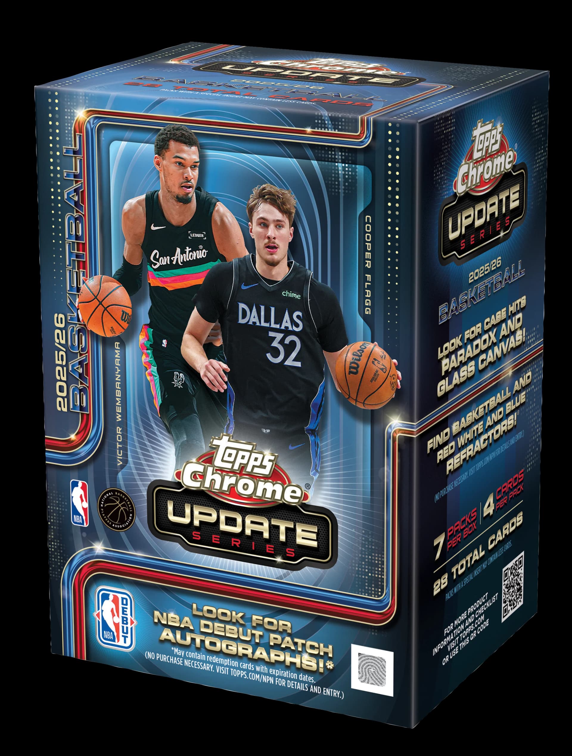 TOPPS - Chrome NBA Update Basketball 2025-26 - Value Box