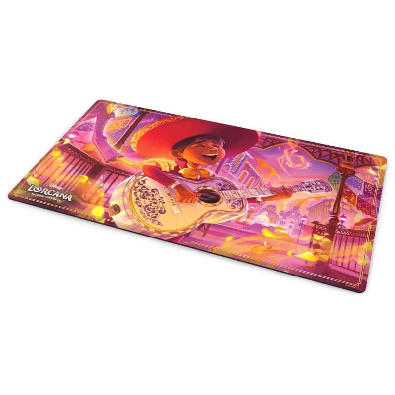 Tapis de jeu Miguel Rivera Hyperia City Chapitre 14 - Disney Lorcana