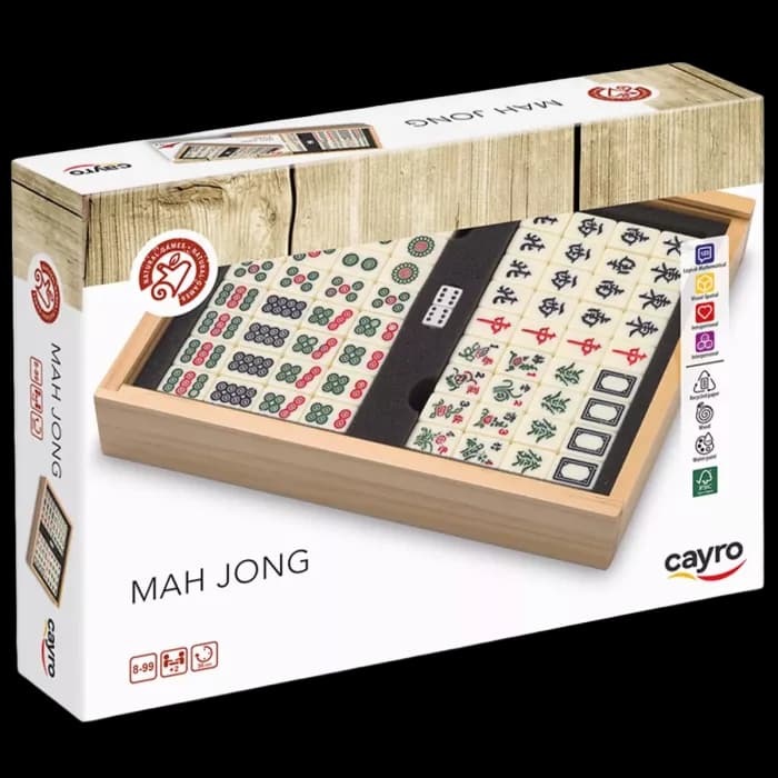 Mah-Jong en bois - Cayro