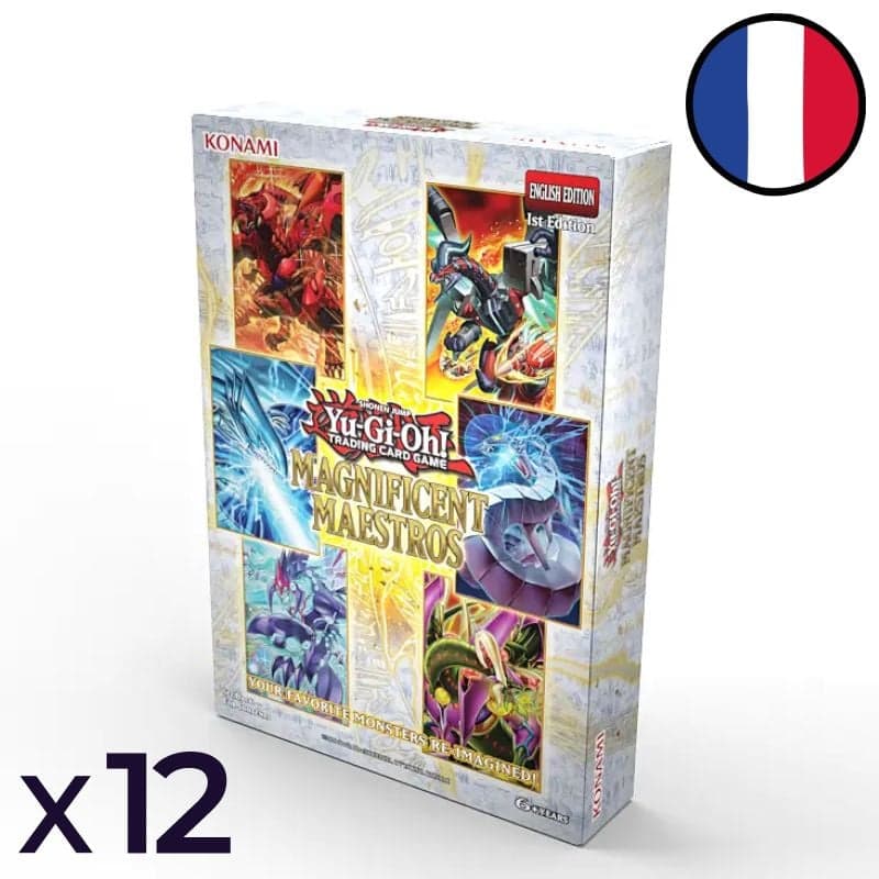 Lot de 12 Coffrets Magnificent Maestros - Yu-Gi-Oh! FR