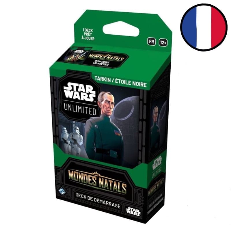 Deck de démarrage Tarkin / Étoile Noire Mondes Natals - Star Wars Unlimited FR