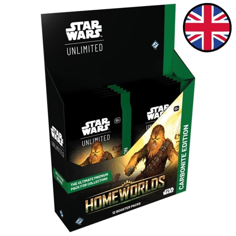 Boîte de 12 Boosters Mondes Natals - Carbonite Edition - Star Wars Unlimited EN