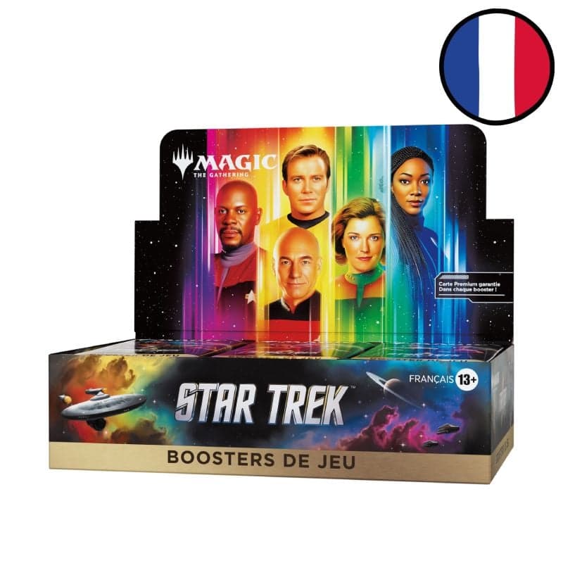 Boite de 30 boosters de jeu Star Trek - Magic FR