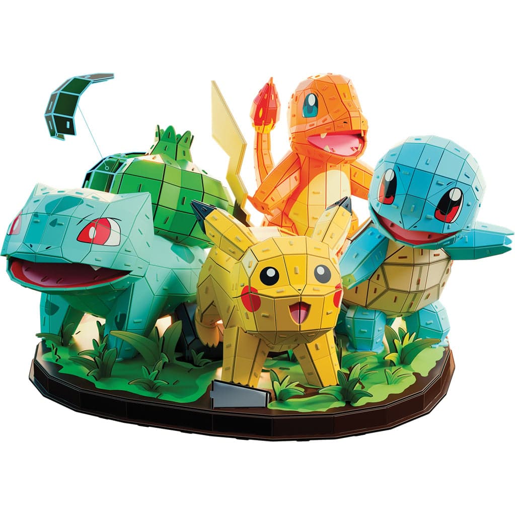 4D Build Pokémon - Diorama Région Kanto