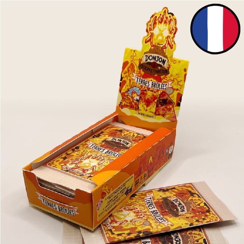 Terres Brûlées (Series 5) Display of 28 booster packs - Donjon & Procrastination FR