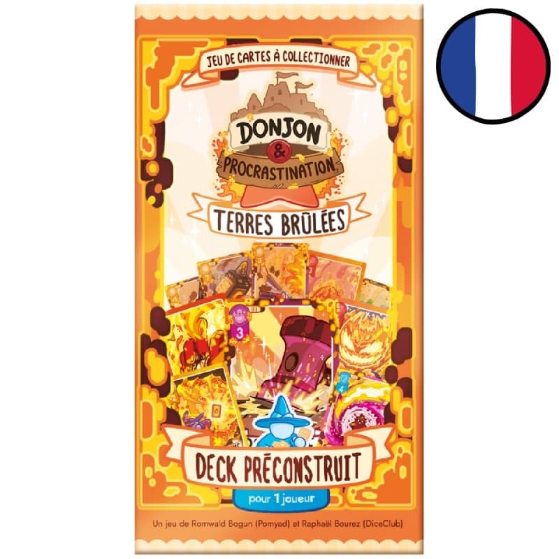 Deck Terres Brûlées Série 5 - Donjon & Procrastination FR