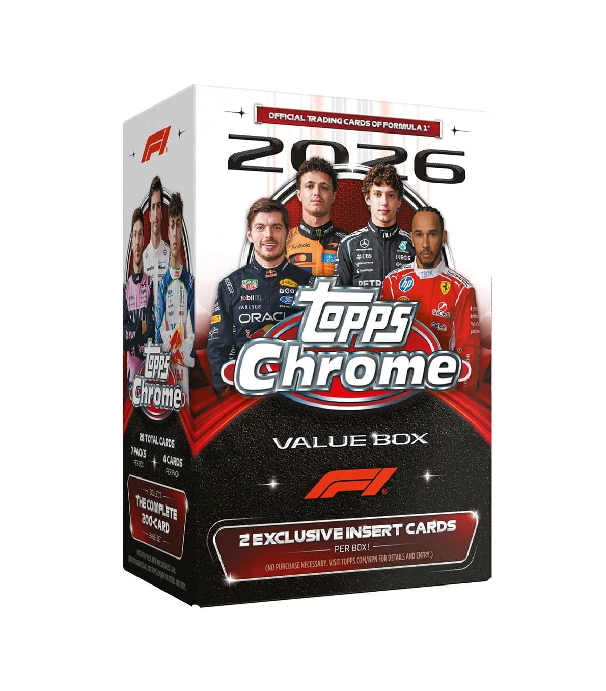 TOPPS Chrome Formule 1 2026 - Value Box