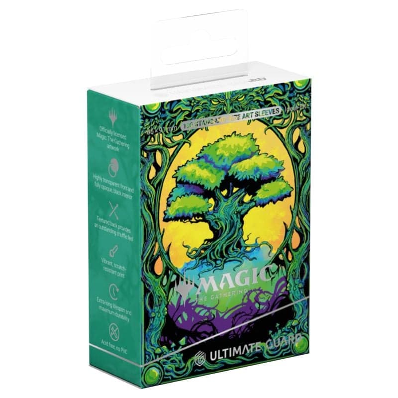 80 pochettes illustrées Ultimate Guard Mana Token - Forêt