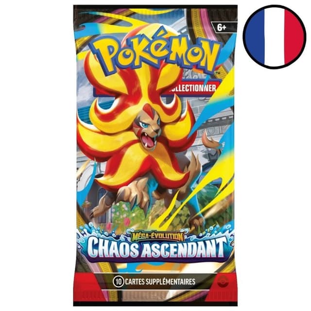 2026 Pokémon Mega Evolution Chaos Rising Booster Bundle 6x Lot - 2026 - US 2026 Pokémon Mega Evolution Chaos Rising Booster Bundle 6x Lot - 2026 - US