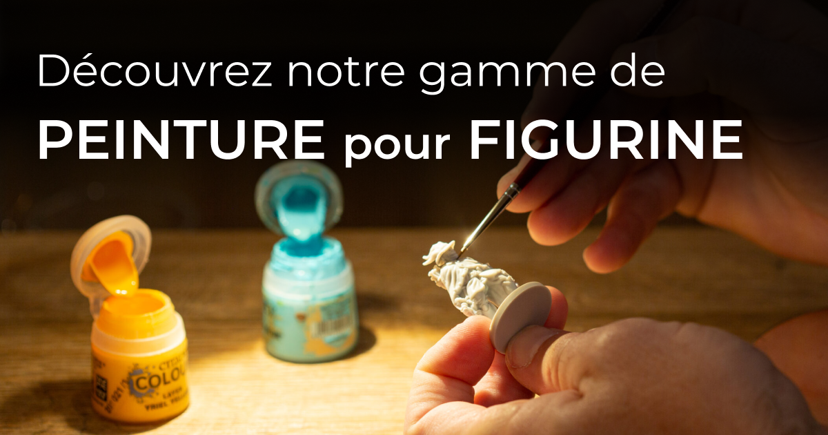 Peintures pour figurine