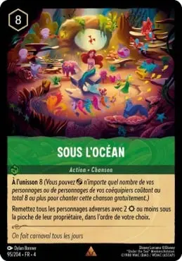 carte sous l'océan lorcana