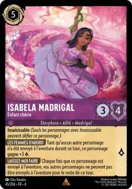 carte isabela madrigal lorcana