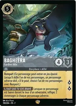 carte bagheera lorcana