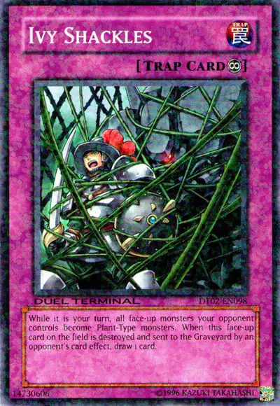 carte ivy shackles yu-gi-oh