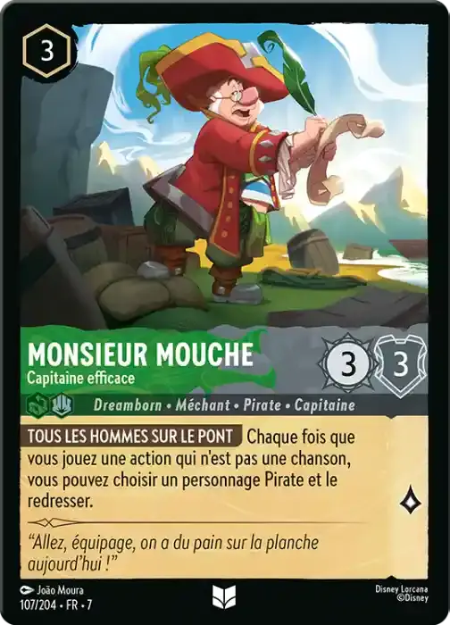 carte monsieur mouche lorcana