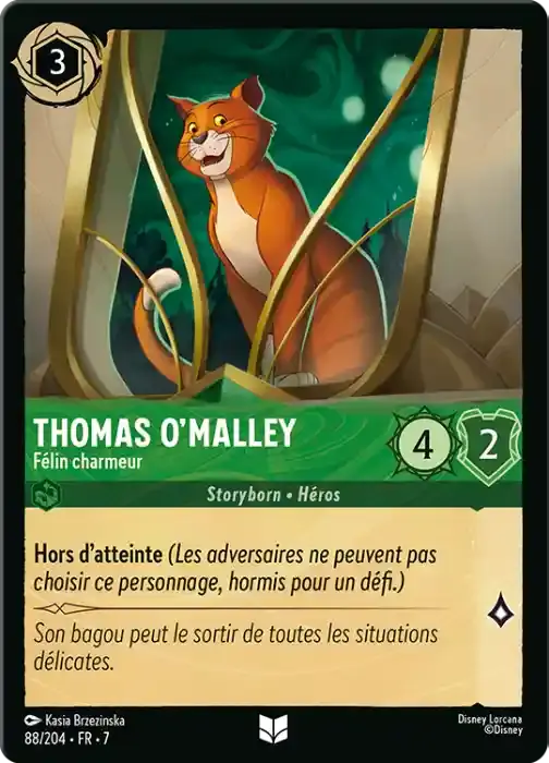 carte thomas o'malley lorcana