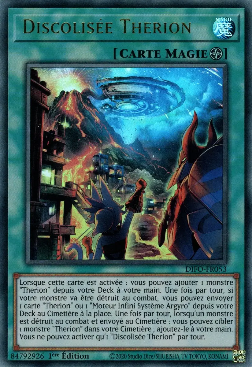 carte discolisée therion yu-gi-oh