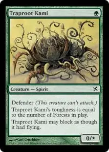 Kami de racine-piège