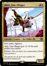 Akiri, élingueuse de filins