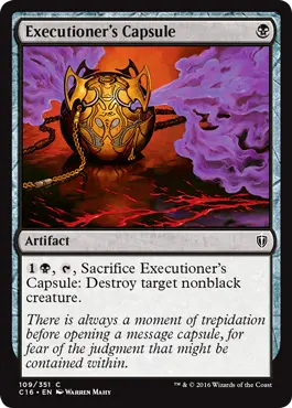 Capsule de l'exécuteur