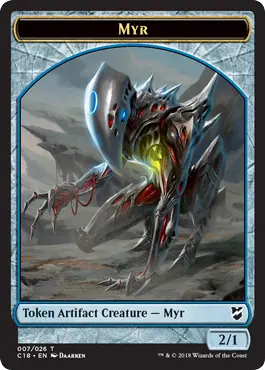Myr (2//1) // Thopter (1//1, flying)