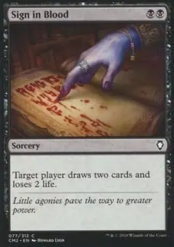 Sign in Blood