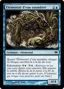 Élémental d'eau saumâtre