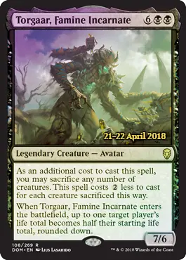 Torgaar, famine incarnée