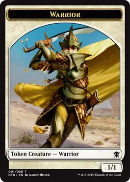 Warrior (1/1, white)