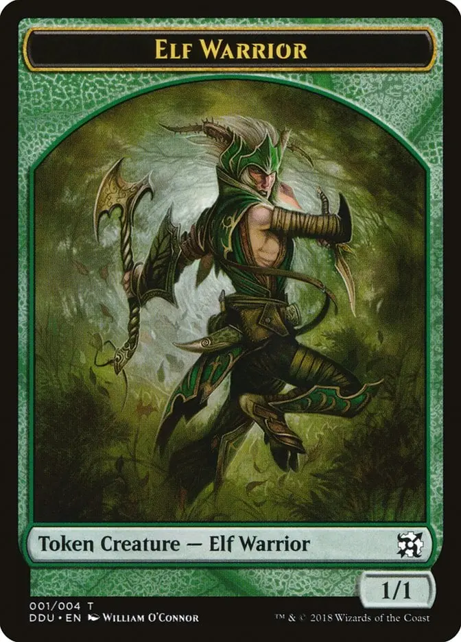 Elf Warrior (1/1)