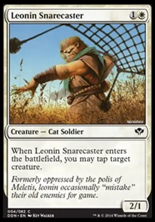 Leonin Snarecaster