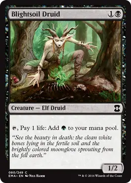 Druide flétriglèbe