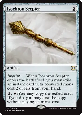 Sceptre isochronique