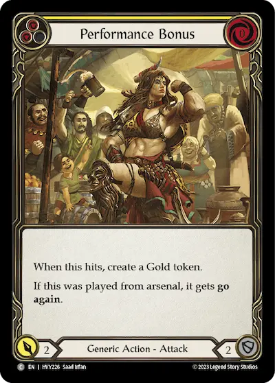 Performance Bonus (Yellow)