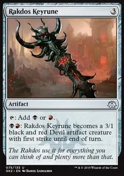 Runeclé de Rakdos