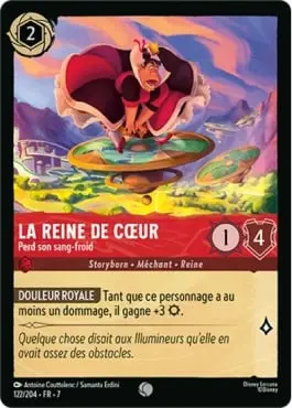 La Reine de Cœur - Perd son sang-froid
