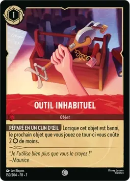 Outil inhabituel