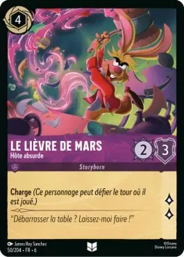 Le Lièvre de mars - Hôte absurde