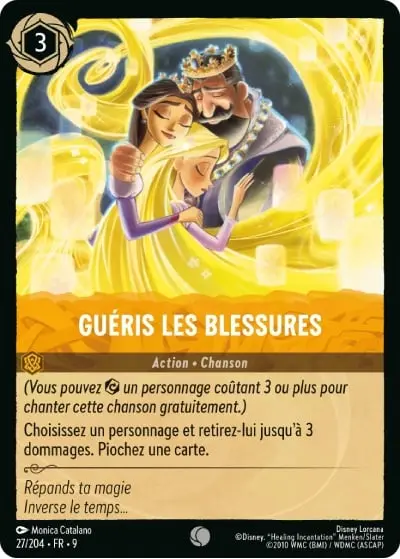Guéris les blessures