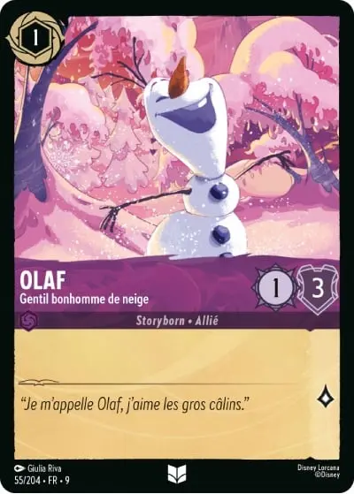Olaf - Gentil bonhomme de neige