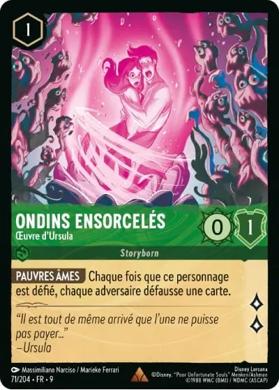 Ondins ensorcelés - Œuvre d’Ursula