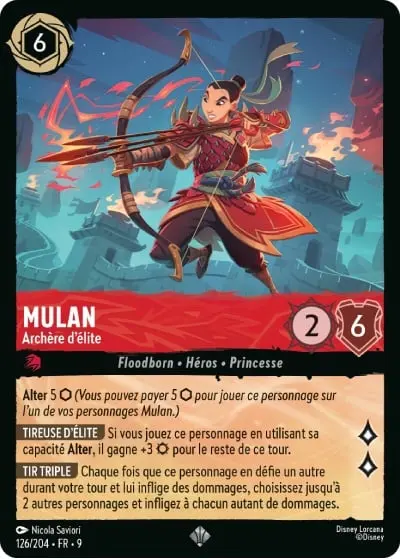 Mulan - Archère d'élite