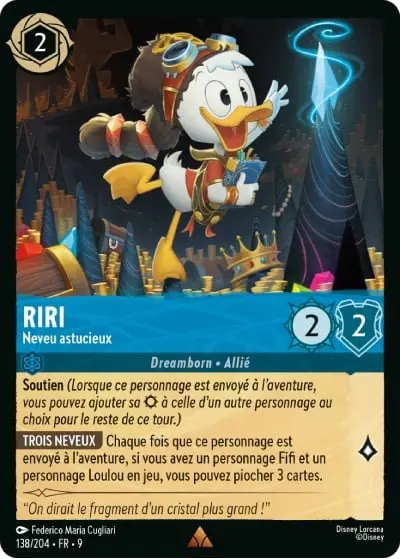 Riri - Neveu astucieux