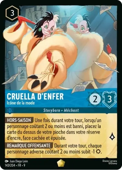 Cruella d'Enfer - Icône de la mode
