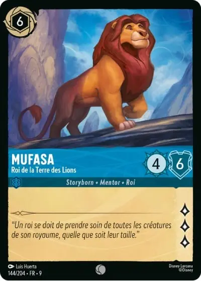 Mufasa - Roi de la Terre des Lions